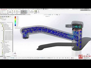 Простой расчёт потока в SOLIDWORKS Flow Simulation