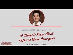 10 Things to Know About Ruptured Brain Aneurysms