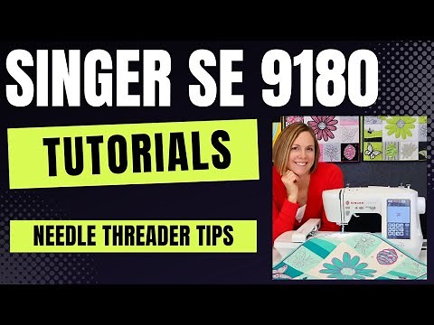 Singer SE9180 How to Use the Needle Threader