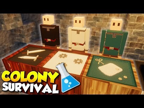 Colony Survival - ADVANCING WITH SCIENCE! - Colony Survival Gameplay & Update