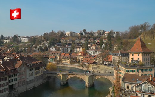 【4K超清】漫步游瑞士伯尔尼(Bern)｜瑞士的首都