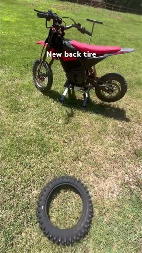 Got a new back tire gone wrong