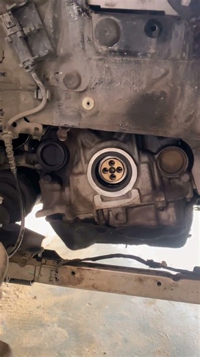 BMW X1 Fan belt tensioner pulley replacement complete🚗