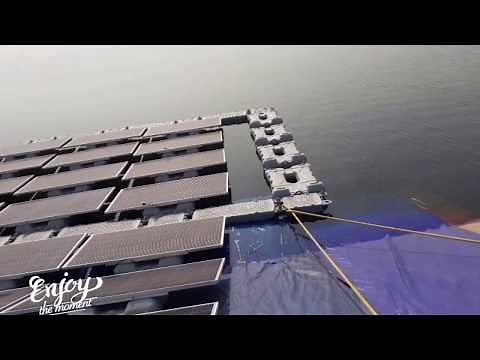 Installation of a Floating Solar PV Plant