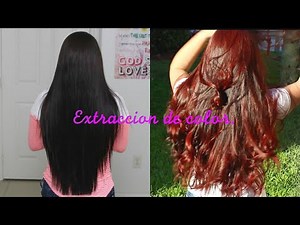 Color correction bye bye black hair. Step by Step...