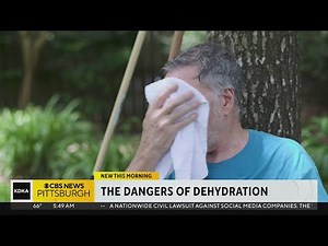 Hydration 101: How to keep from becoming dehydrated during hot weather conditions