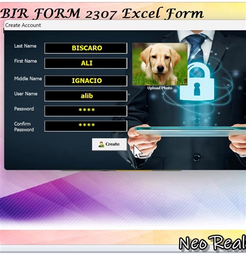 Log In Form using MS Excel #VBAExcel #microsoftexcel #loginform #vbascript | Neo Reals