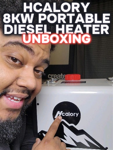 Potente calefactor diésel para garaje y campers
