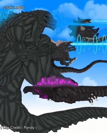 Godzilla 3 ☠️ #extinct #godzilla #dinosaur #storykinds #prehistoric