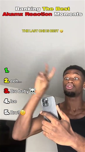 Ranking the best Akamz Reaction Moments