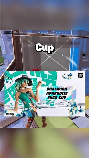 This Champion Aphrodite FNCS Skin Cup Looks INSANE #fortnite