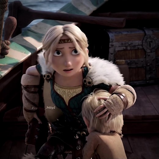 Hiccup Protects His Father from Toothless