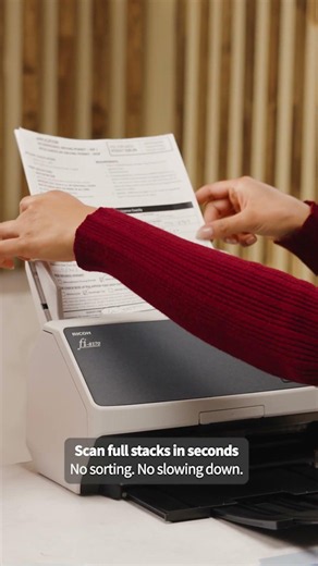 Fast Document Scanning for Busy Front Desks | RICOH fi-8170