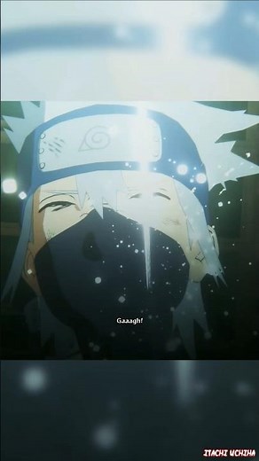 How kakashi lost his EYE #natuto #kakashi