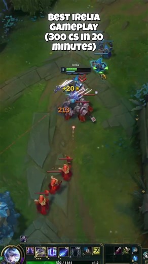 Best Irelia Gameplay?? 300 CS And More #irelia #ireliagameplay #leagueoflegends