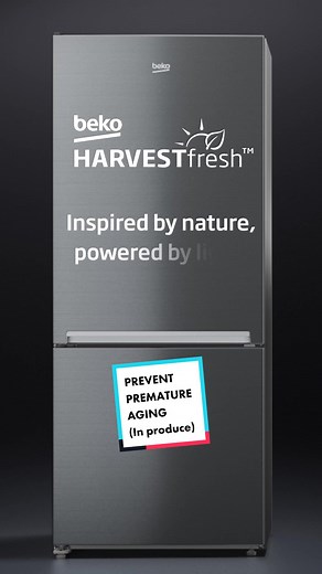 No this is not a skincare video! However #harvestfresh refrigerators by #beko are the answer to making sure your produce look and taste (younger) like they just came from the farm. The 3-color technology simulates the sun cycle and preserves vitamins for longer! ❤️💚💙 #seattletiktok #refrigerator