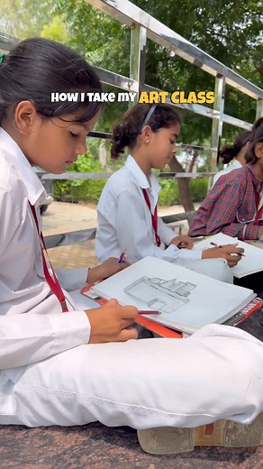 Naveenclassroom on Instagram: "🎨 Live Still Life Practice in Class Today, students explored the art of still life drawing by observing 3D objects placed in front of them. 🟡✏️ Sitting together, they learned how to capture real-life proportions, forms, and depth on paper. Activities like this not only improve drawing skills but also develop patience, focus, and observation power in young artists. 🌟 #StillLifeDrawing #ArtClass #CreativeLearning #ObservationSkills #ArtEducati