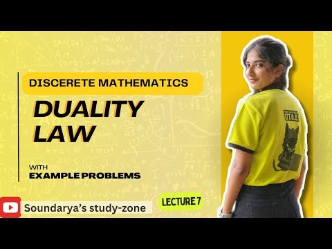 📚 Duality Law | Discrete Mathematics | Boolean Expressions | Lecture-7 🔢✨
