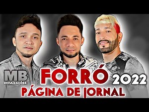FORRÓ PÁGINA DE JORNAL | CD NOVO LANÇAMENTO 2022 | MÚSICAS NOVAS JULHO 2022
