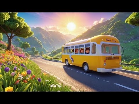 As Rodas do Ônibus | Uma Viagem em Valley Breeze | Melhores Rimas e Músicas Infantis