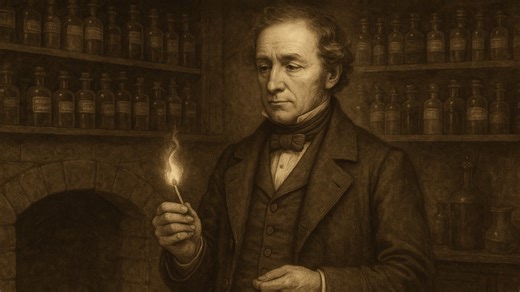 John Walker, the clumsy chemist who accidentally invented the friction match