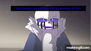 Error Sans vs Error404 Sans (ANIMATION) on Make a GIF