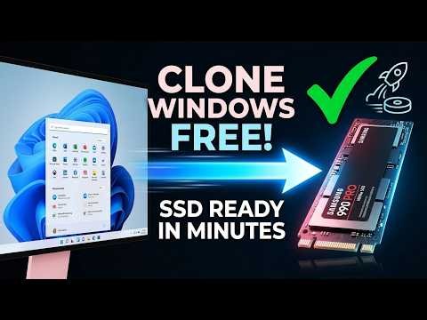 Clone Windows 11 to Any SSD for FREE | Setup Dual Boot !