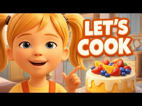 Cooking in the Kitchen with Friends | Fun Kids Cooking Song 🎵