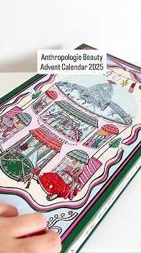 Anthropologie Beauty Advent Calendar 2025 - UNBOXING