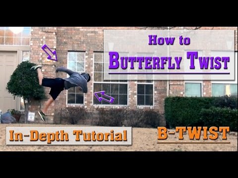 How to do a Butterfly Twist | Tutorial! (B-Twist)