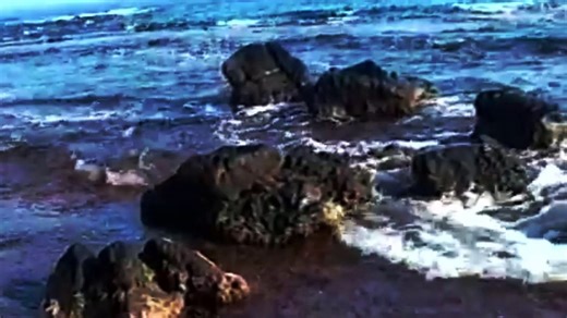 The island of Alboran - between the Andalusian mainland coast and North Africa