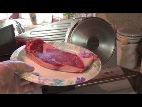 WARING model #FS155 7. 5 inch food slicer review