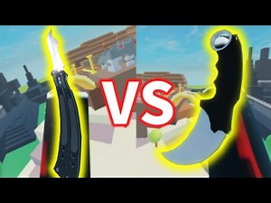 Which is the best knife skin in Rivals? [Roblox] [Rivals]
