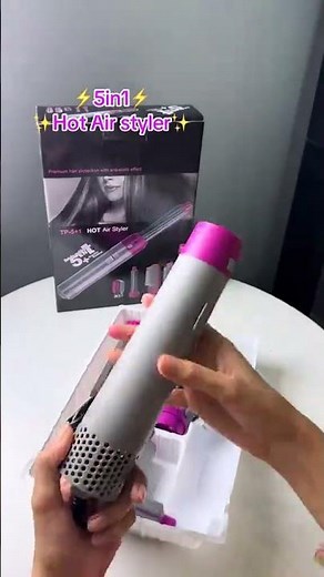How to Curl Hair with Ktein 5-in-1 Hair Styler Dryer Comb | Easy Step-by-Step Tutorial