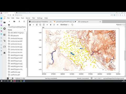 Cómo cargar Shapefiles a PostGIS con Python, Geopandas y SQLAlchemy - Tutorial