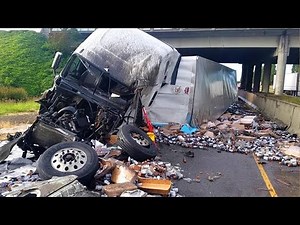 20 Dangerous Fastest Truck Driving Fails | Best of Crazy Heavy Truck, Excavator & Dozer Fails