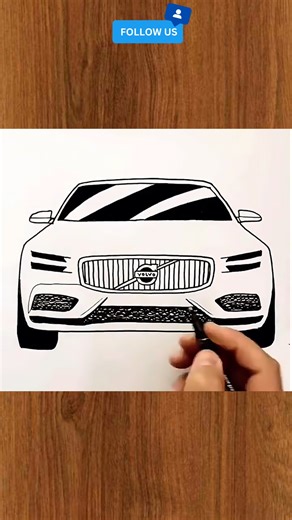 1.1M views · 7.6K reactions | How to Draw a Volvo S90 | Easy Step-by-Step Luxury Car Drawing #VolvoS90 #VolvoDrawing #CarDrawingTutorial #LuxuryCarArt | Çizim Mektebı | Facebook