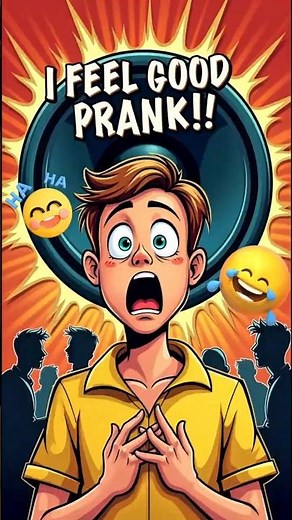 I Feel Good Prank! Loud Music Shock Reactions Funny Public Prank 2025 #pranks #funny #ifeelgoodprank