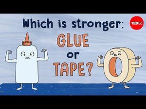 Which is stronger: Glue or tape? - Elizabeth Cox - Videos For Kids