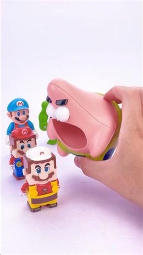 Satisfying Unboxing Super Mario Bros | Mario vs Patrick Star Toy Fun Videos