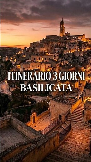 Itinerario 3 giorni in Basilicata