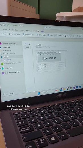 Organizing Sections & Dividers with OneNote for Beginners