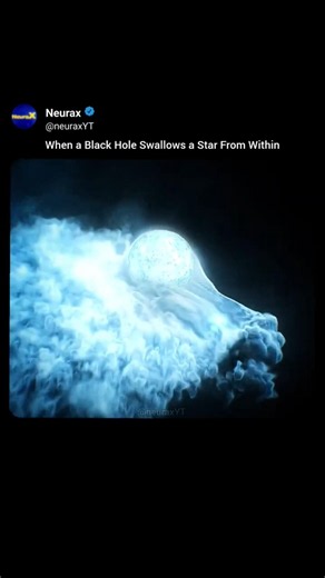 Black Hole Consumed a Star From the Inside