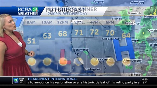Northern California forecast: Another cool, pleasant day