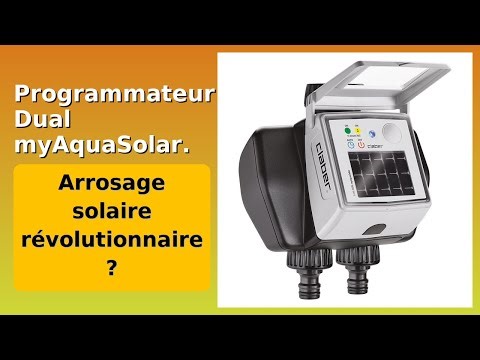 AVIS (2025) : Programmateur Dual myAquaSolar. DÉTAILS ESSENTIELS