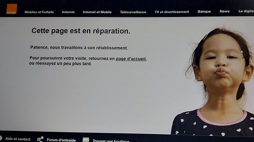 Orange : une panne affecte des boîtes mail un peu partout en France