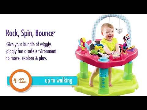 Evenflo ExerSaucer Bouncin Barnyard Activity Center | Product Tour