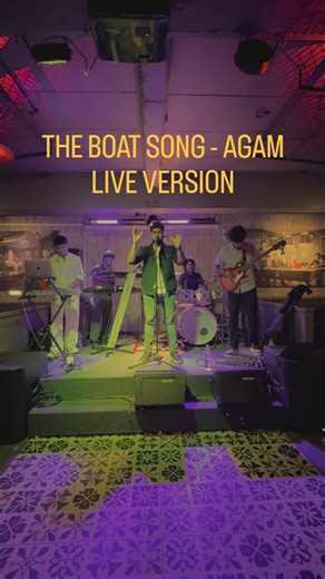 ♡ on Instagram: "Our live version of The boat song - @agamtheband #malayalam #musicreel #onam #live #keralagram"