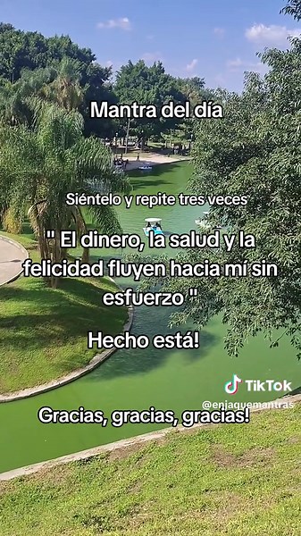 Mantra del día Mantra del día #abundancia #espiritualidad #conexion #paz #mantra