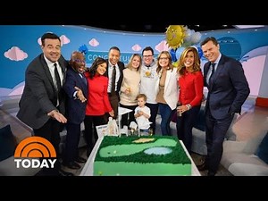 Dylan Tears Up As Family Surprises Her At On-Air Baby Shower | TODAY